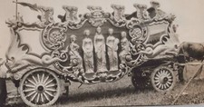 Ringling Bros Circus 1946 5 Graces Wagon Adam Forepaugh RBBB Original Photo