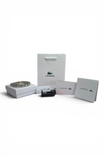 Bracelet lacoste homme acier - lacoste,