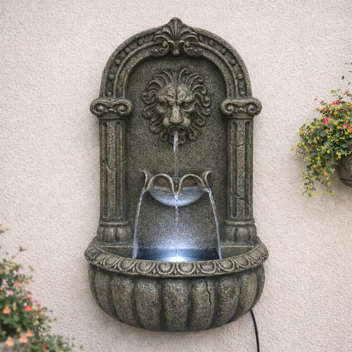 Fontaine murale extérieure - murale,