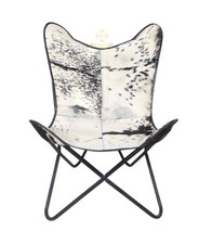 Fauteuil Papillon En Cuir