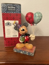 Jim Shore Disney Traditions “Cheerful Celebration “ Mickey Mouse Figurine W/Box
