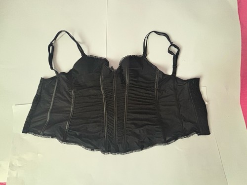 Bustier corset noir sexy - noir,