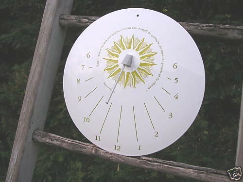 Cadran solaire email - 30,