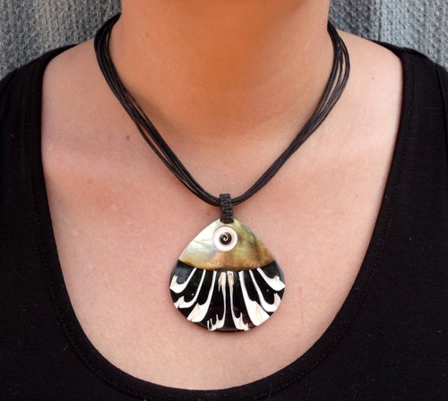 Collier nacre - collier, (abalone)