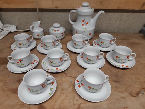 Service thé café en - service, ou