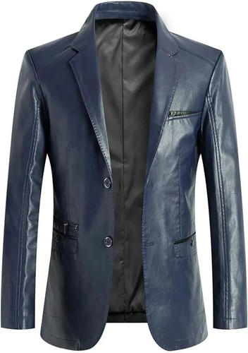 Manteau blazer homme cuir - manteau, en