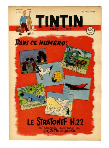 Journal tintin edition belge - journal,
