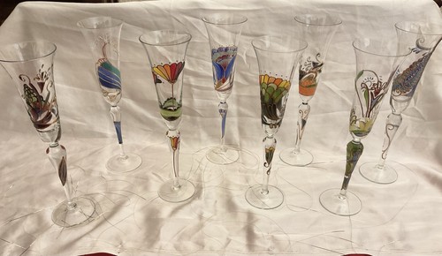 Flûtes champagne avec le - avec,