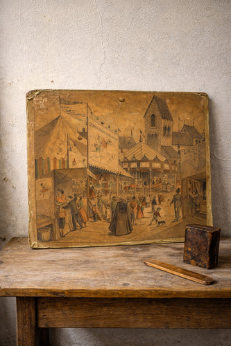 Affiche ancienne faces xixe - 2,