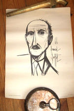 Gravure Bernard Buffet 1966