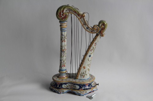 Harpe faïence fourmaintraux - harpe,