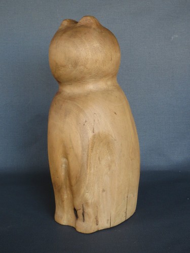 Statuette bois sculptée - en,