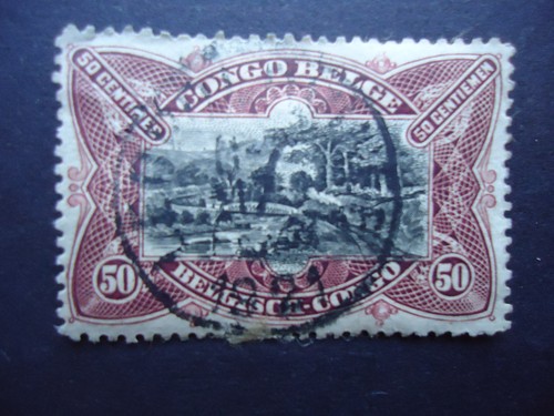 Timbre congo belge - congo,