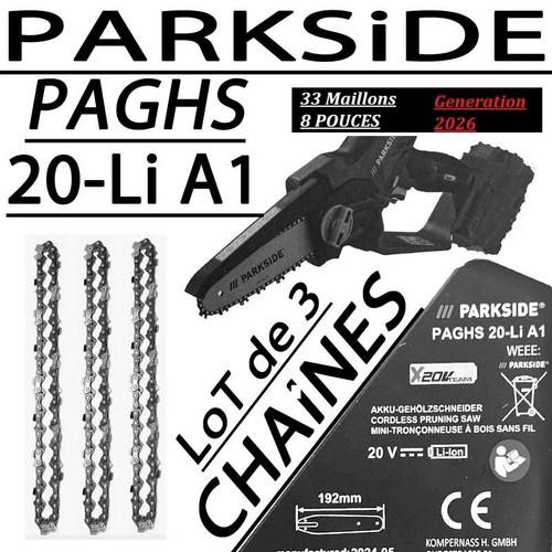 Parkside lot chaines - lot, 3