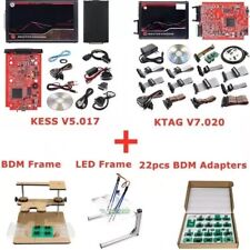 🌈   KESS V2 + KTAG Master  22 câbles - KSuit 2025  V5.017/7.020 - 4 LED BDM