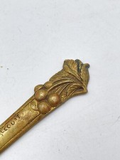 Ref 304 Maurice FRECOURT letter opener paper cutter bronze Art Nouveau 1900