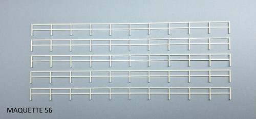 Long barrière jardin - long, 1m