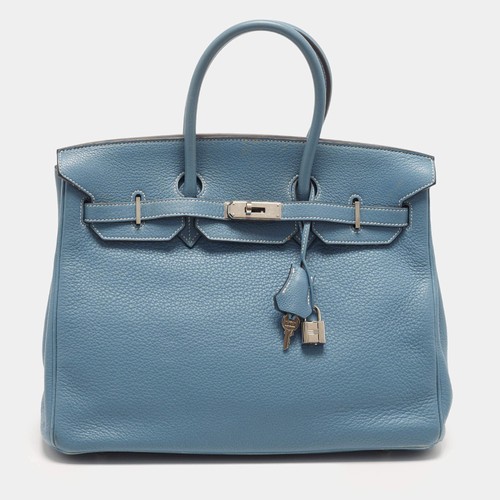 Sac fourre tout cuir hermes - fourre-tout,