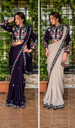 Fashnixy blouse saree - fashnixy,