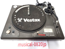 Platine vinyle Vestax PDT 5000 DJ noir lecteur direct noir
