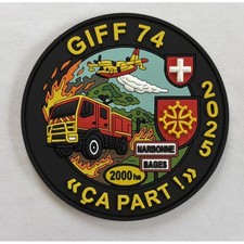 ECUSSONS POMPIERS GIFF SDIS 74