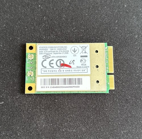 Wifi atheros ar5bxb63 - atheros, for