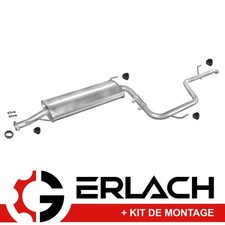 Silencieux arriere pour