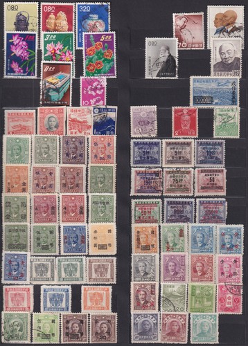 Chine collection sur carte - sur,