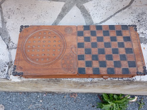 Jeu échecs bois avec - d’échecs, en