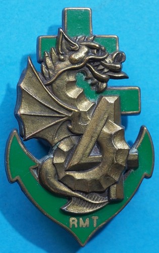 Insigne escadron du rmt - du, 4°