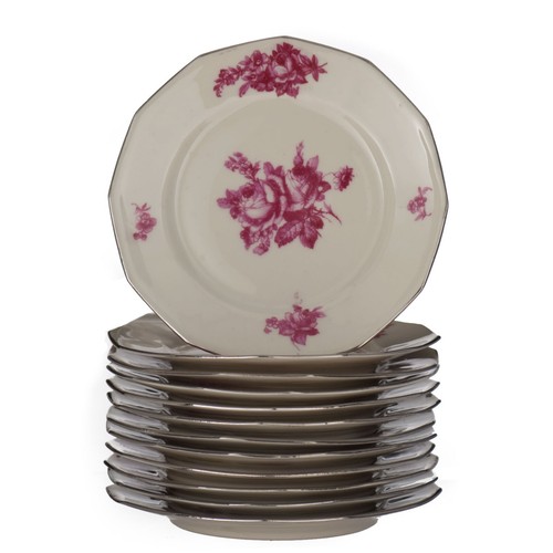 Assiettes dessert - 12,