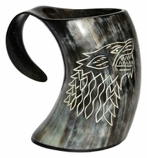 Mug Viking en corne à boire