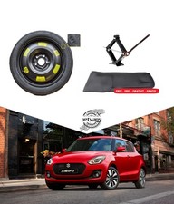 Roue de secours Galette 16'' pour SUZUKI SWIFT avec Cric et Sac-à-cric, 4 trous