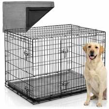 Cage métallique pour chien +
