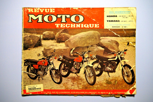 Revue technique moto - technique, etai