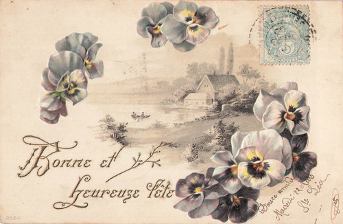 Illustree gaufree bonne - cp,