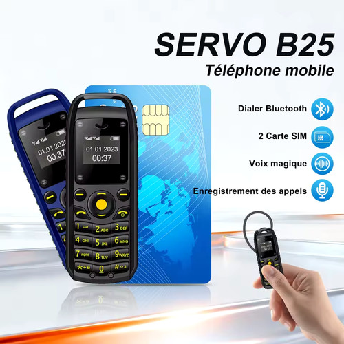 Mini téléphone sim - mini,