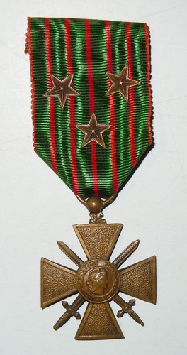 Medaille croix guerre 1914 - medaille,
