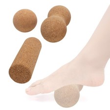 3 Rouleaux de Massage En Liège pour Exercices de Base, pour La Salle de Sport