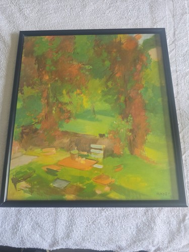 Tableau encadré dominique - tableau,