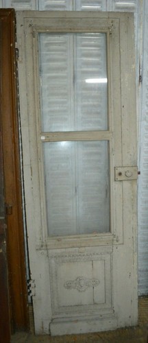 Porte vitrée sapin 68 - en,