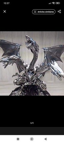 Figurine dragon blanc - yu-gi-oh,