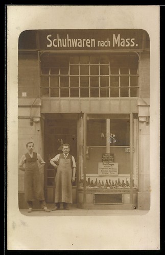 Carte postale photo vitrine