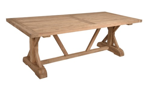 Table kisar teck recyclé 220 - kisar,