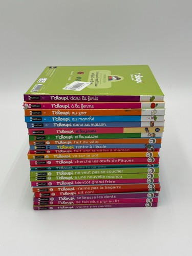 Lot livres tchoupi - 21,