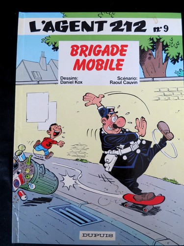 Agent 212 brigade - bd, l'agent