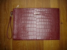 Longchamp pochette roseau sac  L 36  H 25  cm neuf 