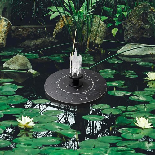 Pompe eau solaire - à, fontaine
