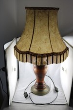 Lampe Abat-Jour pied en bois