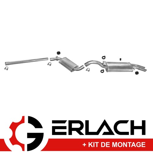 Echappement silencieux pour - , vw